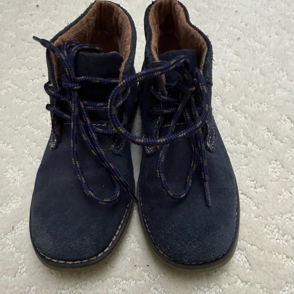 Guc blue suede Florsheim boots size 11